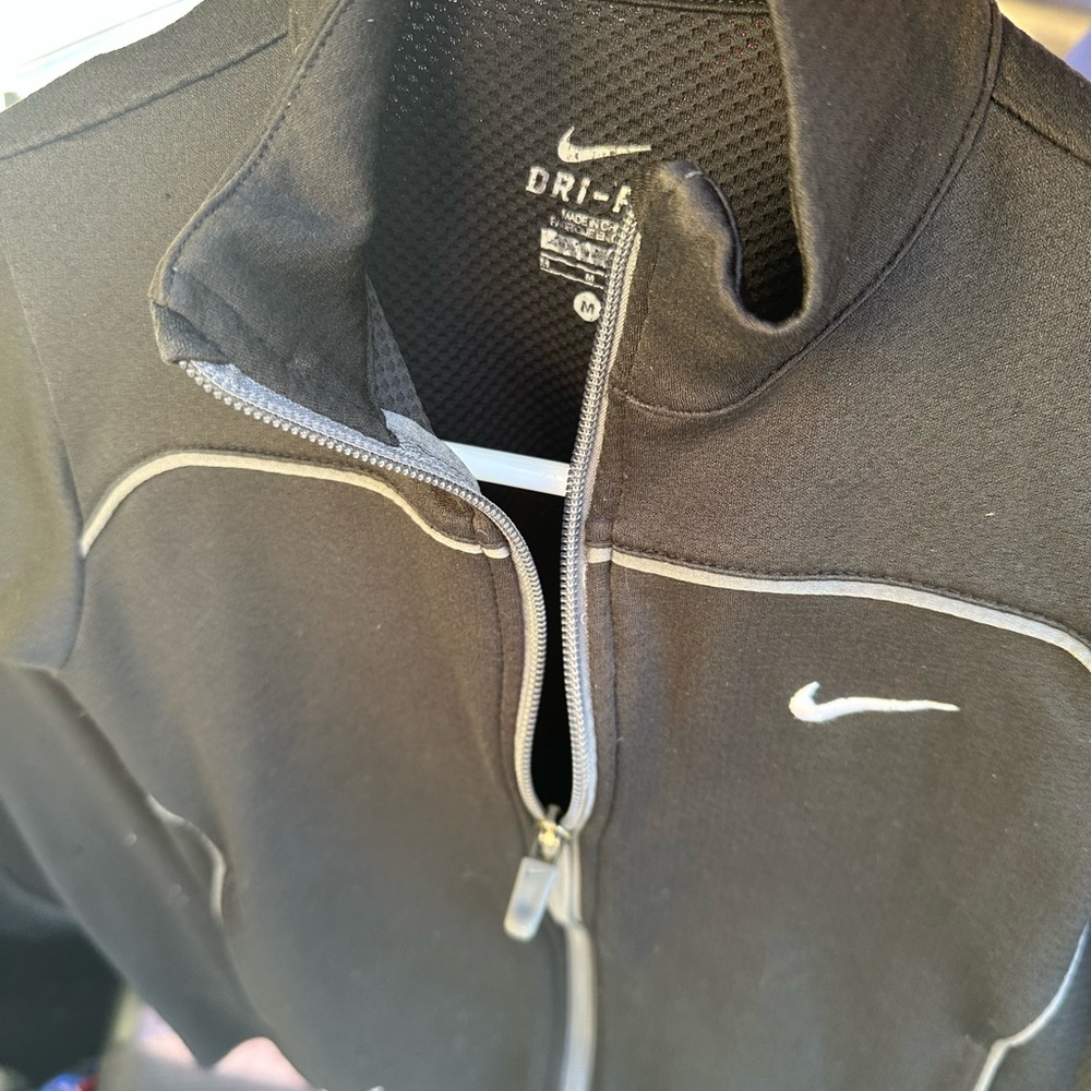 Nike Black Dri-FIT Textured Jacket